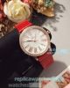 Omega De Ville Tresor Ladies Watch White MOP Dial Red Leather Strap (2)_th.jpg